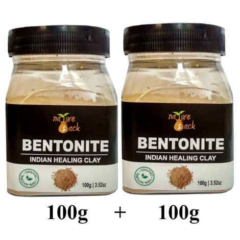 Buy NatureSack's 100% Pure Bentonite Clay Powder - 200gm pack. Healing & Detoxifying clay used for Clay Mask, Face & Body Detox - Purplle