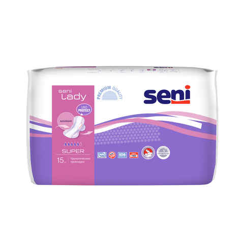 SENI LADY  SUPER BLADDER CONTROL PADS 15 Pcs 