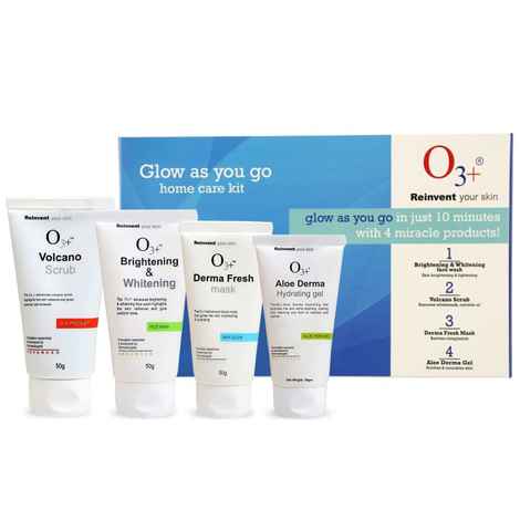 O3+ Glow As You Go Normal To Oily Skin Kit(50gm each)