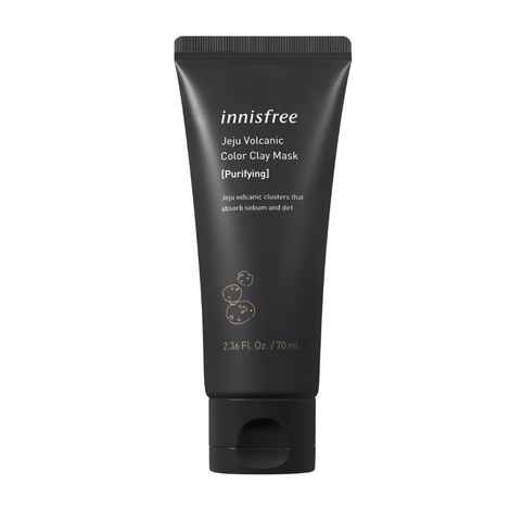 Buy Innisfree Volcanic Color Clay Mask Black (70 ml) - Purplle