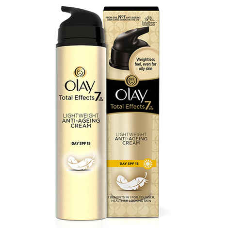 Olay Total Effects 7 in 1 Lightweight Anti- Ageing Moisturizer Cream SPF 15 (50 g)
