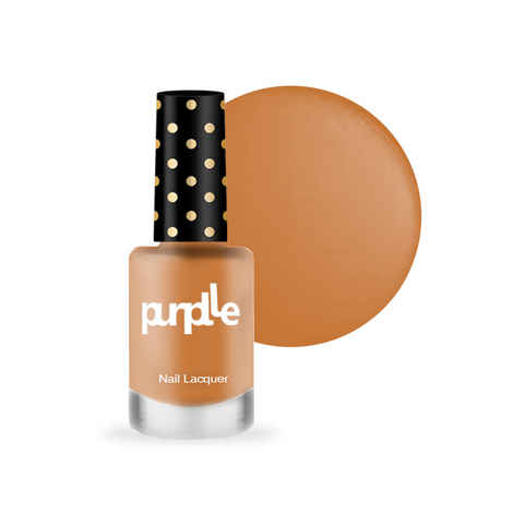Purplle Nail Lacquer, Nude, Matte - High On Work 5 | No streaks | Chip resistent | Long Lasting | One-swipe Application | Quick Drying | Highly Pigmented (9 ml)