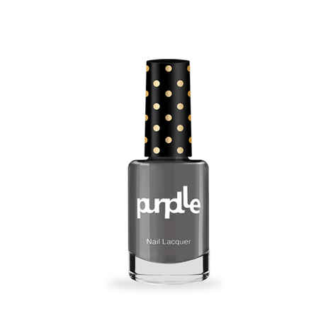 Purplle Nail Lacquer, Grey, Gel - High On Sitcoms 3