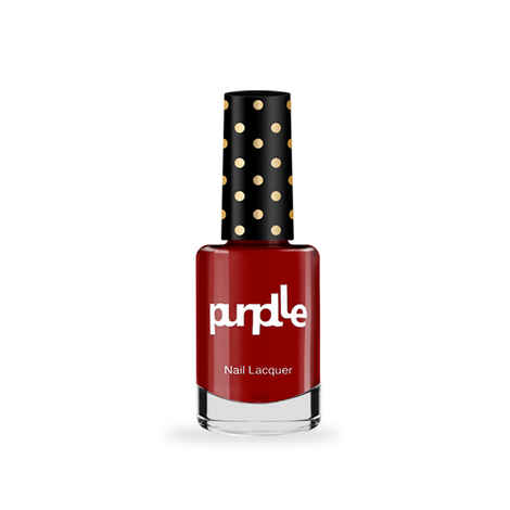 Purplle Nail Lacquer, Red, Gel - High On Sarcasm 14