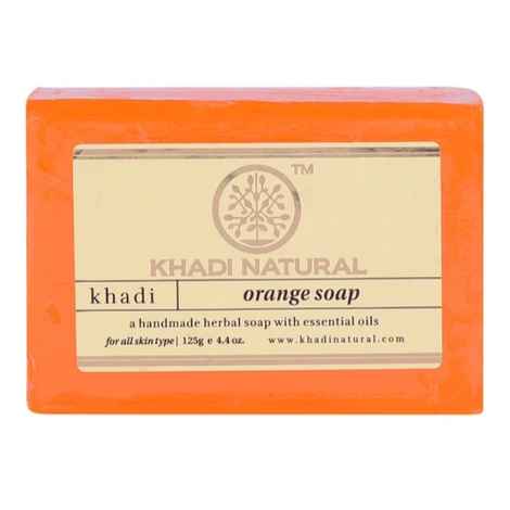 Buy Khadi Natural Ayurvedic Orange Soap (125 g) - Purplle