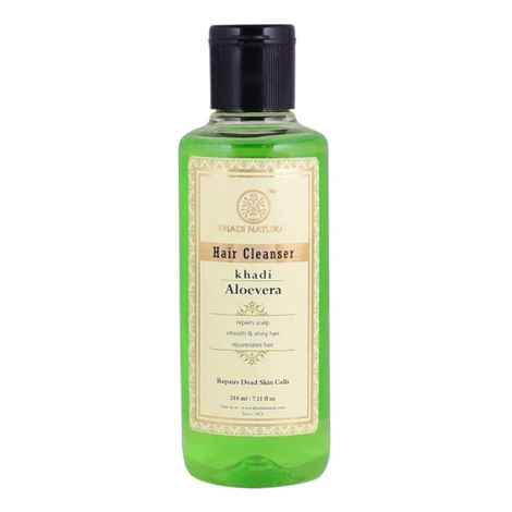 Khadi Natural Ayurvedic Aloevera Hair Cleanser (210 ml)