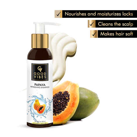 Good Vibes Refreshing Shampoo - Papaya (120 ml)
