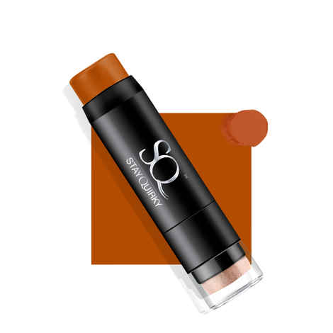 Stay Quirky Foundation Concealer Contour Color Corrector Stick, For Dark Skin - Love Makin' Scratches 9 (6.5 g)