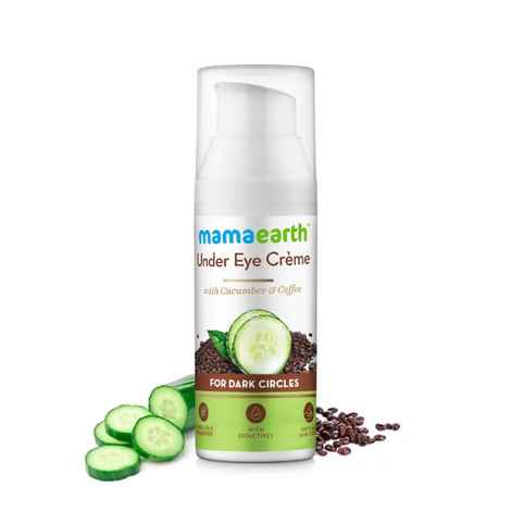 Buy Mamaearth Mamaearth Natural Under Eye Cream for Dark Circles & Wrinkles with Coffee & Cucumber (50 ml) - Purplle