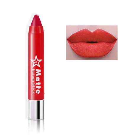 Buy Miss Rose Professional Chubby Lip Crayon Matte Batom Stick (7301-033B-29) Naughty Red (3 g) - Purplle