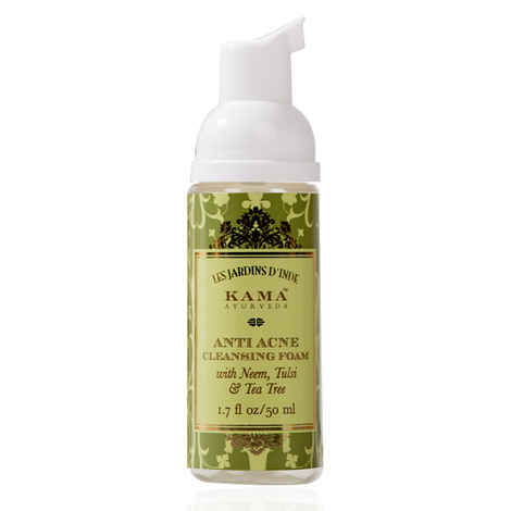 Buy Kama Ayurveda Anti Acne Cleansing Foam (50 ml) - Purplle