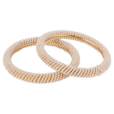 Buy Kord Store Fashion Jewellery Traditional Gold Plated Bangles Set For Girls And Women (Size -28) KSBAN50052 - Purplle