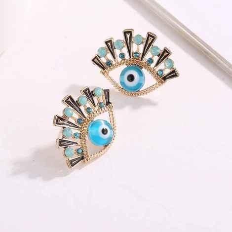 Buy Ferosh Voli Stud Earrings - Purplle