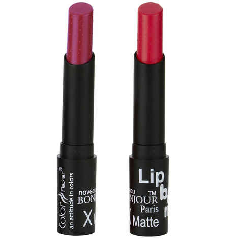 Bonjour Paris Super-Matt Lipstick - Wild Rose/ Cardinal (7 g)