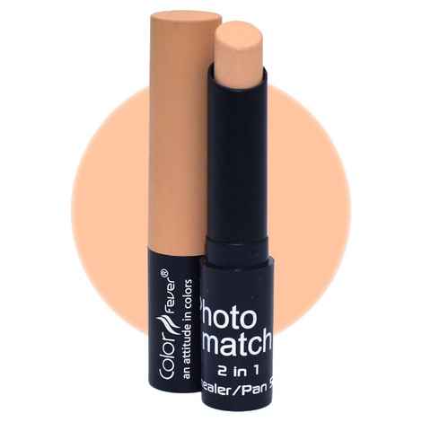 Color Fever Photo Match Radiant Complexion Concealer Pan Stick, Light Beige (3.5 g)