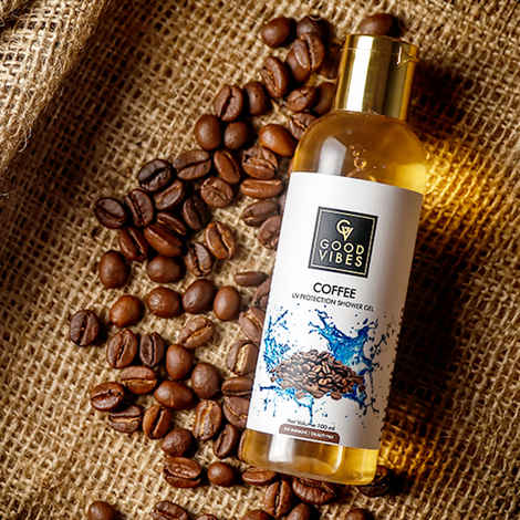 Good Vibes UV Protection Shower Gel (Body Wash) - Coffee (100 ml)