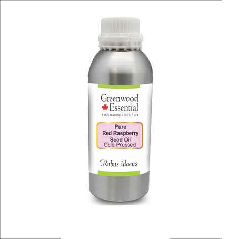Buy Greenwood Essential Pure Red Raspberry Seed Oil (Rubus idaeus) 100% Natural Therapeutic Grade Cold Pressed (1250 ml) - Purplle