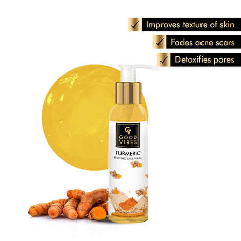 Good Vibes Reviving Face Wash - Turmeric (200 ml)