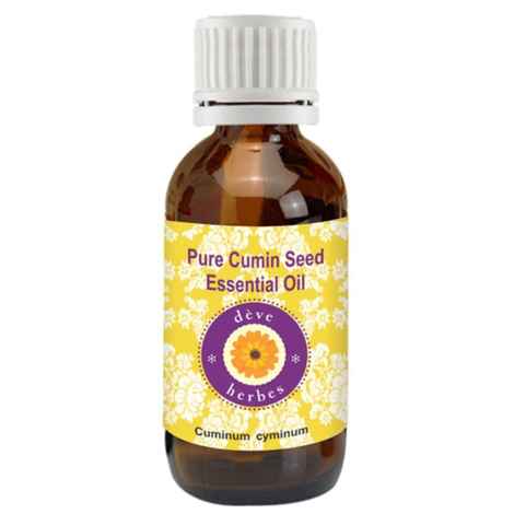 Buy Deve Herbes Pure Cumin Seed Essential Oil (Cuminum cyminum) Natural Therapeutic Grade Steam Distilled 100ml - Purplle