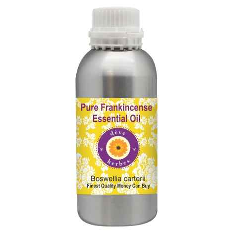 Buy Deve Herbes Pure Frankincense Essential Oil (Boswellia carterii) Natural Therapeutic Grade Steam Distilled 1250ml - Purplle