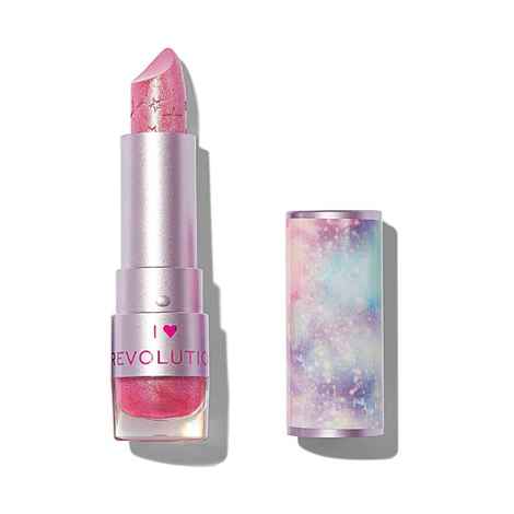 Makeup Revolution I Heart Revolution Unique Unicorns Lipstick Pink Wish (3.2 g)