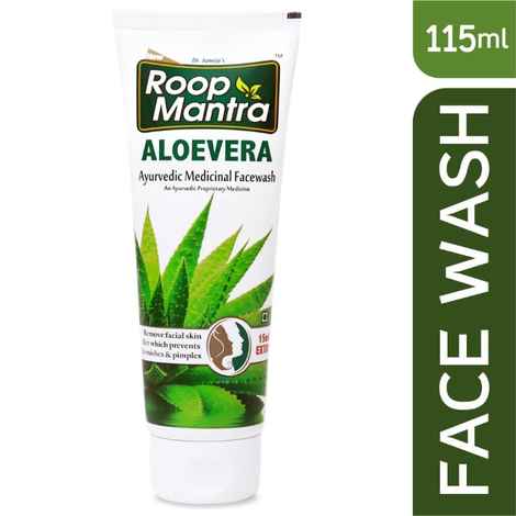 Roop Mantra Aloevera Face Wash (115 ml) For Men & Women