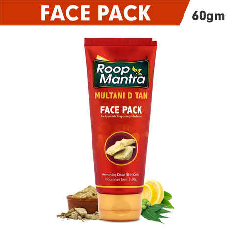 Buy Roop Mantra Multani D Tan Face Pack (60 g) For Men & Women - Purplle
