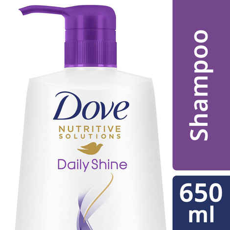 Buy Dove Daily Shine Shampoo (650 ml) - Purplle