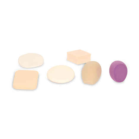 Paco Milano - Paris 6 in 1 Professional Multi Shape Sponge Makeup Beauty Blenders colour/shape/size may vary