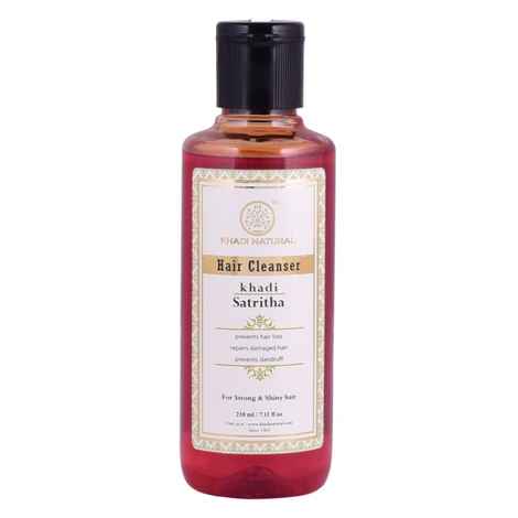 Buy Khadi Natural Ayurvedic Satritha Hair Cleanser (210 ml) - Purplle