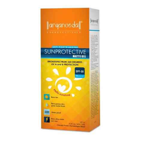 Buy Aryanveda Sunscreen SPF-50, (60 ml) - Purplle