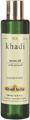 Buy Swati Khadi Khadi - Ayurvedic Neem TAIL - Purplle