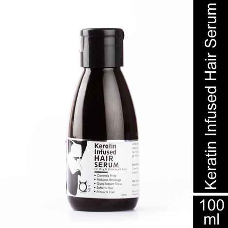 Qraa Men Keratin Infused Hair Serum For Dry And Damaged Hair