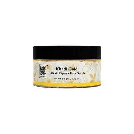 Khadi Gold Rose & Papaya Face Scrub (50 g)