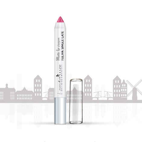 I-AmsterDAMN Lip Crayon, Pink, Tulipa Single Late - Pink Diamond 1