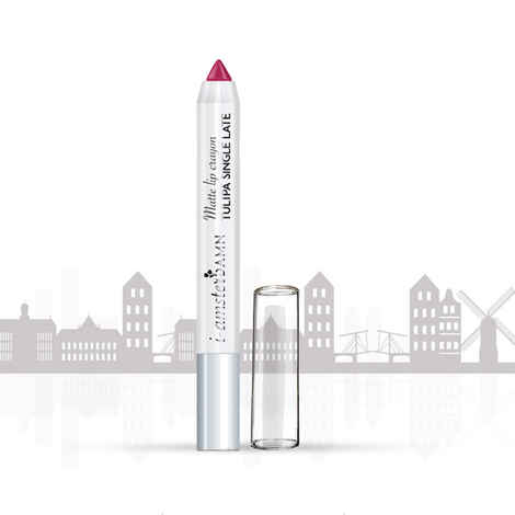 I-AmsterDAMN Lip Crayon, Pink, Tulipa Single Late - Belle du Monde 20