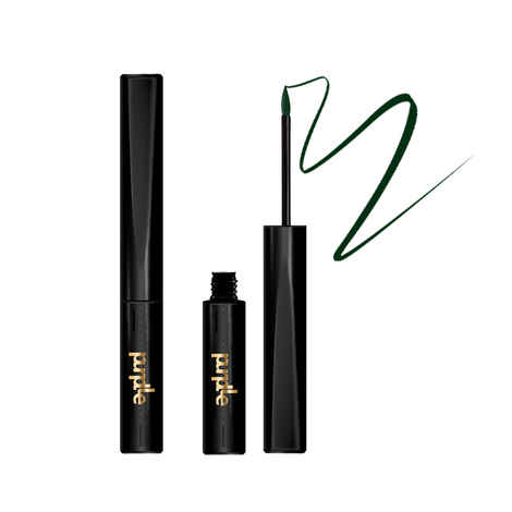 Purplle Liquid Eyeliner, EYEdvisor - Green | Long Lasting | Pigmented | Water Resistent | Smudge Proof | Transfer Proof | Easy Application (4.5 ml)