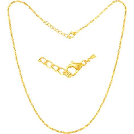 Buy Srikara Alloy Gold Plated CZ/AD Well Crafted Fashion Jewelry Pendant with Chain - SKP2711G - Purplle