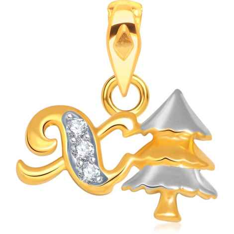 Buy Srikara Alloy Gold Plated CZ/AD Initial Letter X Fashion Jewellery Pendant Chain - SKP1551G - Purplle