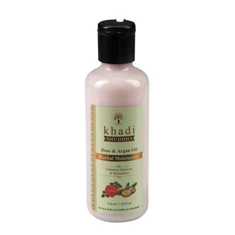 Khadi Shuddha Rose & Argan Oil Moisturizer (210 ml)