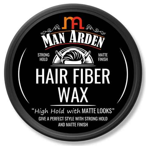 Man Arden Hair Fiber Wax - Styling with Strong Hold & Matte Finish (50 g)