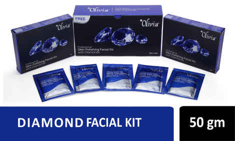 Buy Olivia Professional Diamond Facial Kit (50 g) - Purplle