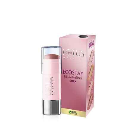 Buy Lotus Make-Up Ecostay Illuminating Stick Champagne - Purplle