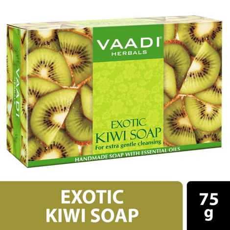 Vaadi Herbals Exotic Kiwi Soap with Green Apple Extract (75 g)