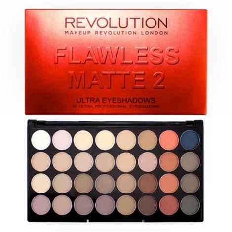 Makeup Revolution 32 Eyeshadow Flawless Matte 2 Ultra Palette (20 g)