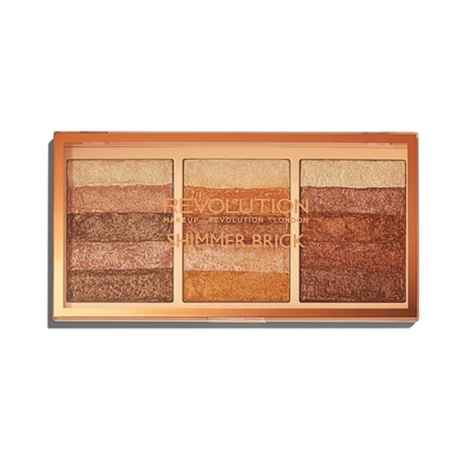 Buy Makeup Revolution Shimmer Brick Palette (3.4 g) - Purplle