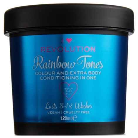 Buy Makeup Revolution I Heart Revolution Rainbow Tones Beach Babe Blue (120 ml) - Purplle
