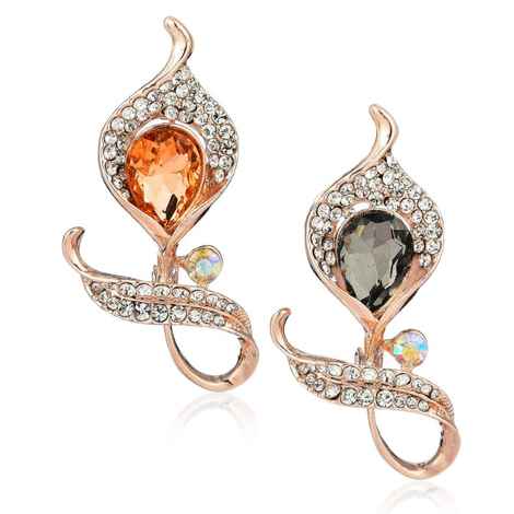 Crunchy FashionCrysta l Unisex Brooch/Lapel Pin