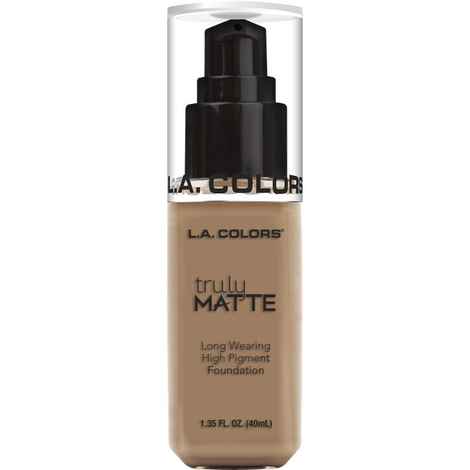 L.A. Colors Truly Matte Liquid Foundation-Cool Beige 40 ml