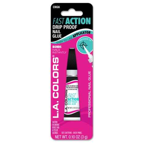 Buy L.A. Colors Drip Proof Nail Glue 3 g - Purplle
